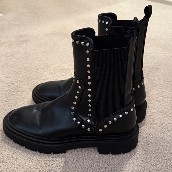 Zara boots black size 8.5 (39) - Picture 2 of 7